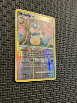Munchlax #68/100 Majestic Dawn Pokemon REVERSE HOLO - MP - Image 2