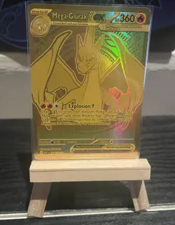 Mega Glurak Y EX Gold Erhabene Helden Deutsch NM Pokemon TCG 294/217 - Image 1