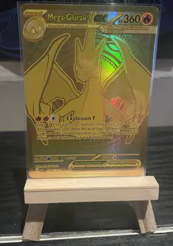 Mega Glurak Y EX Gold Erhabene Helden Deutsch NM Pokemon TCG 294/217 - Image 2