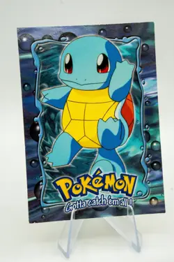 1999 Topps Pokemon Movie Animation Edition Evolution Squirtle #E7 Non-Holo MP++ - Image 1