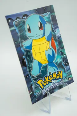 1999 Topps Pokemon Movie Animation Edition Evolution Squirtle #E7 Non-Holo MP++ - Image 2