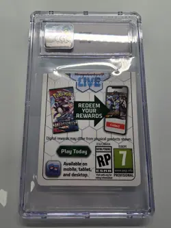 CGC 8&9 ERROR Card Lot Of 4 Pokemon Cards Code Fire Hisuian Braviary Crimp - Image 3