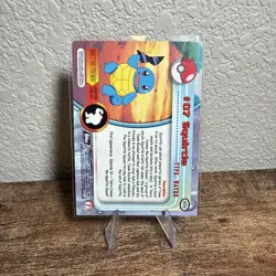 2000 Topps Chrome Pokemon Squirtle #07 - Holo Foil - Image 2