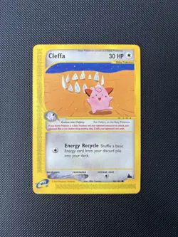 Pokemon Card Skyridge Cleffa 48/144 E Series Pokemon TCG - Image 1