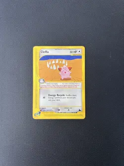 Pokemon Card Skyridge Cleffa 48/144 E Series Pokemon TCG - Image 3