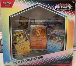 Pokemon Scarlet Violet Prismatic Evolutions Poster Collection Factory Sealed - Image 1