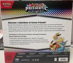 Pokemon Scarlet Violet Prismatic Evolutions Poster Collection Factory Sealed - Image 2