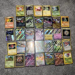 HUGE Lot of 33 Random RARE Pokemon EX Holo And More - Image 1