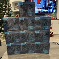 Lot Of 10 Pokemon Mega Evolution Phantasmal Flames New & Sealed Case - Image 1