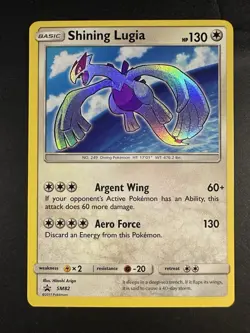 Pokemon Shining Mew 40/73 Lugia SM82 Promo Jirachi Arceus Genesect Celebi 6X lot - Image 5