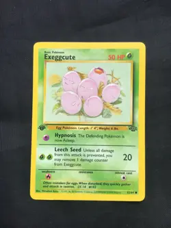 Pokemon Cards: Jungle 1st Edition Common: Exeggcute 52/64 - Image 1