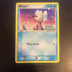 Wingull 70/100 - EX Crystal Guardians - Stamped Holo - 2006 Pokemon TCG - MP/HP+ - Image 1