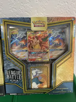 Pokemon Pikachu & Zekrom-GX and Reshiram & Charizard-GX League Battle Deck Sets - Image 3