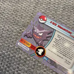 Topps Pokemon Haunter #93 2000 TV Animation Edition Blue Logo Holo! - Image 5
