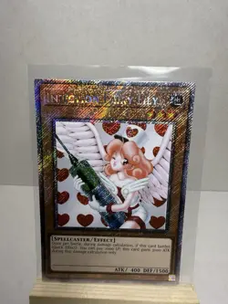 Yu-Gi-Oh! Injection Fairy Lily RA03-EN117 1st Edition Effect Spellcaster Holo - Image 1