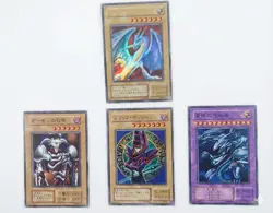 YuGiOh OCG Japanese Vintage Lot - Hyozanryu Holo, Blue-Eyes Ultimate, Dark... - Image 1