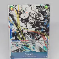 One Piece Squard ST22-007 Parallel Foil Alt Starter Deck 22 English NM Blue - Image 1