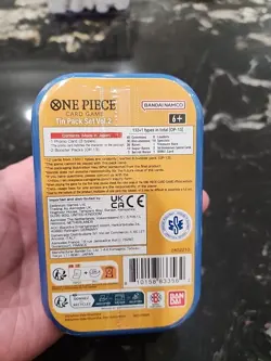 One Piece Tin Pack Set Vol. 2 Sabo - In Hand Bandai TCG Volume Two Ship same day - Image 2