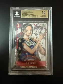 ONE PIECE - JP - BGS 10 Pristine - Nico Robin - Premium Collection - ST01-008 - Image 1