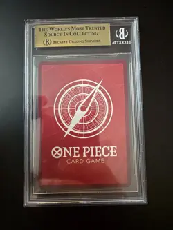 ONE PIECE - OP 03 - JP - BGS 10 Pillars of Strength BIG MUM OP03-077 Leader - Image 2