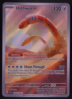 Orthworm 224/193 - Pokemon Paldea Evolved Illustration rare Card - Image 1