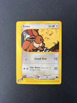 Pokemon Card Skyridge Eevee 54/144 E Series Pokemon TCG - Image 2