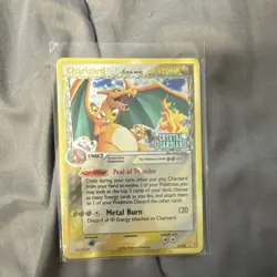 Pokemon Charizard Crystal Guardians 4/100 Delta Species Rare TCG Card - Image 1