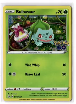 Bulbasaur - SWSH231 SWSH: Sword & Shield Promo Cards Holo LP - Image 1