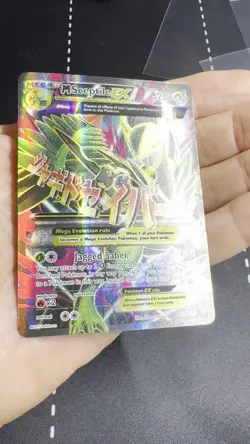 Pokemon M Sceptile EX 85/98 XY Ancient Origins Full Art Holo Ultra Rare Card MP+ - Image 2
