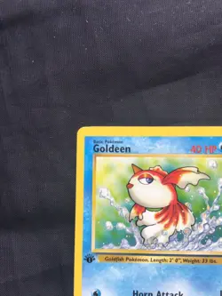 Pokemon Cards: Jungle 1st Edition Common: Goldeen 53/64 - Image 2
