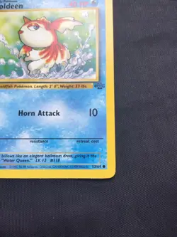 Pokemon Cards: Jungle 1st Edition Common: Goldeen 53/64 - Image 4
