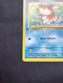 Pokemon Cards: Jungle 1st Edition Common: Goldeen 53/64 - Image 5