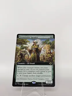 Formidable Speaker (Extended Art) Lorwyn Eclipsed Regular (366) - NM/M - Image 1