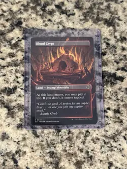Blood Crypt (Borderless) MTG Lorwyn Eclipsed Regular 349 - Image 2