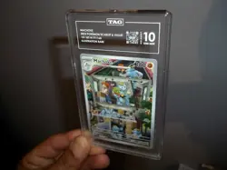 Machoke 177/165 Illustration Rare Pokemon 151 TAG 10 GEM MINT!! not PSA - Image 1