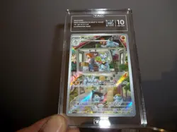 Machoke 177/165 Illustration Rare Pokemon 151 TAG 10 GEM MINT!! not PSA - Image 2