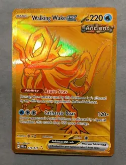 Pokemon TCG, Walking Wake ex, 178/131, Prismatic Evolutions Hyper Rare NM - Image 1