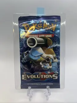 Pokemon TCG XY Evolutions Booster Pack 10 Cards New Factory Sealed Blastoise - Image 3