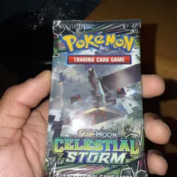 Pokemon Celestial Storm Booster 10 Card Pack Factory Sealed Sun & Moon - Image 1
