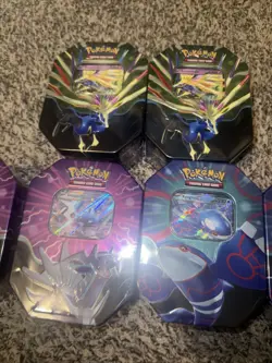 6 Pokemon TCG Azure Legends Tins Factory New - Image 4