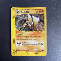 Kabutops 2003 Pokemon Card Skyridge Holo Rare H13/H32 ENG E-Series - Image 3