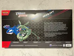 Pokemon TCG: Crown Zenith Sea and Sky Premium Collection Box - 14 Packs 4 Promos - Image 2