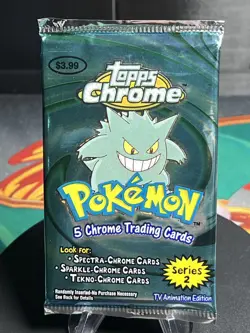 Pokemon Topps Chrome Series 2 Booster Pack New Sealed P1 - Image 1
