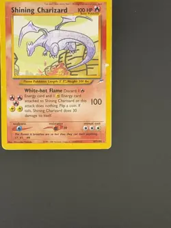 Shining Charizard - 107/105 - Pokemon Neo Destiny Unlimited - Image 4