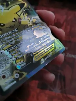 Pokemon Karte Pikachu EX XY124 holo XY Black Star Promos DE 2016 - Image 3
