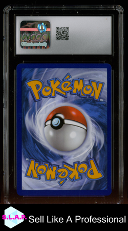 VICTINI POKEMON 171 2025 BLACK BOLT HOLO - MISALIGNED TEXT ENGLISH CGC 7 ERROR - Image 2