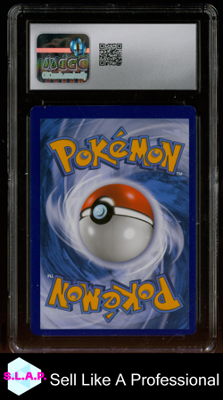 HOOPA V POKEMON 253 2021 FUSION STRIKE HOLO - MISCUT GERMAN CGC 9 ERROR - Image 2
