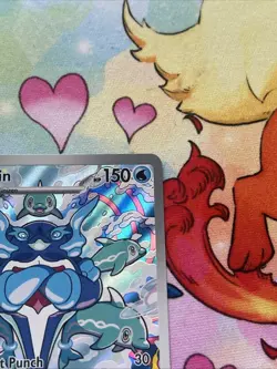 Palafin Holo IR Illustration Rare Pokemon TCG 2023 Obsidian Flames 200/197 - Image 4