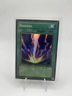 Yu-Gi-Oh! Raigeki LOB-EN053 Super Rare Spell Unlimited - Image 1