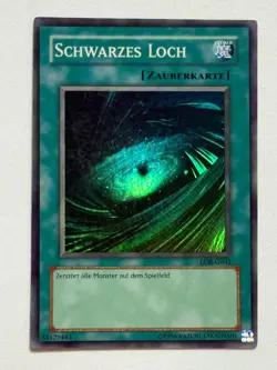 Yu-Gi-Oh! Schwarzes Loch LOB-G041 Super Rare OG Print Deutsch - Image 1
